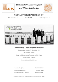 Newsletter 117 September 2014