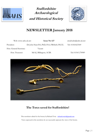 Newsletter 127 January 2018