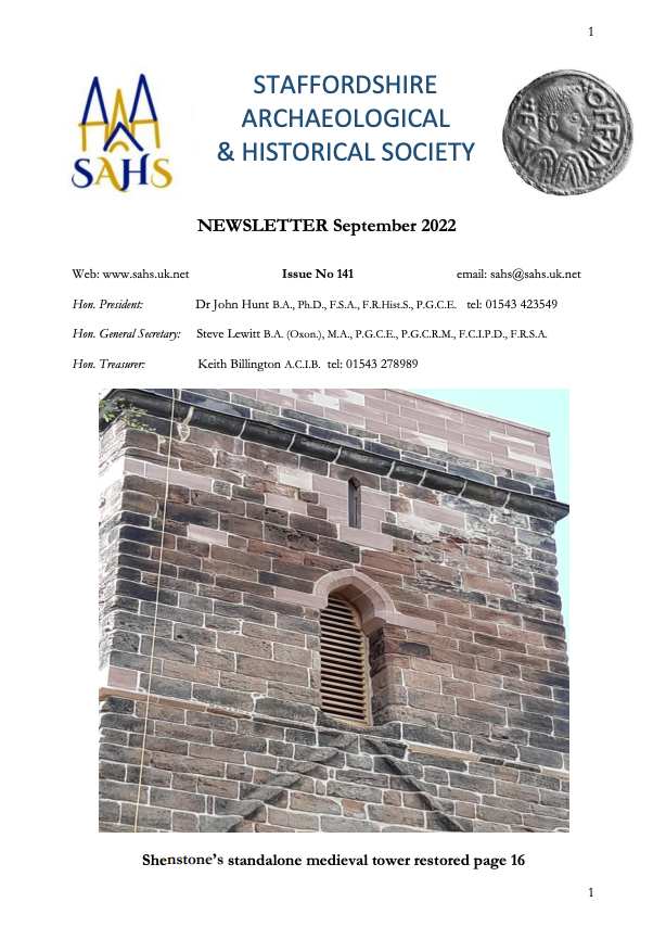 Newsletter 141 September 2022