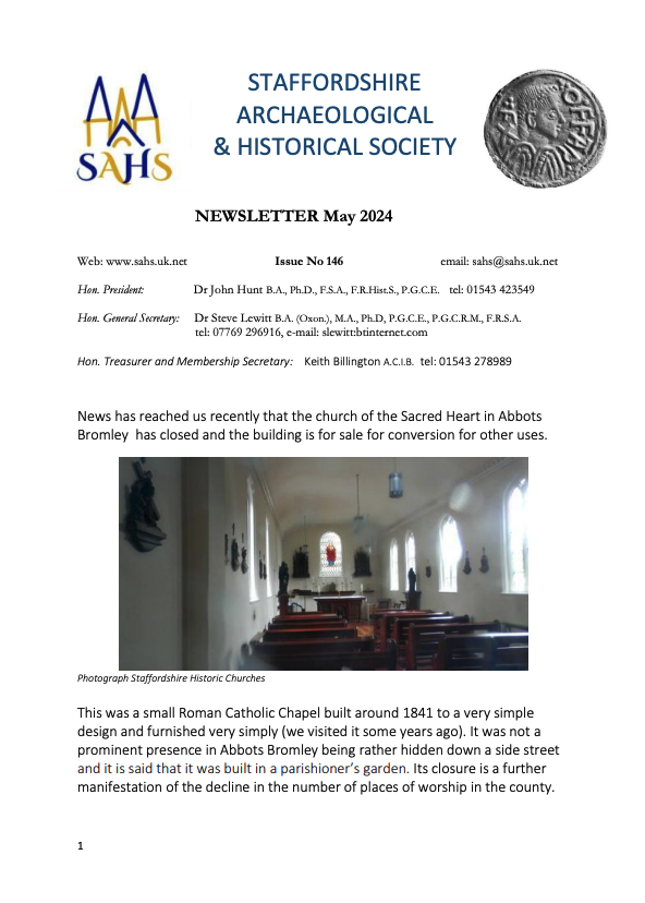 Newsletter 146 May 2024