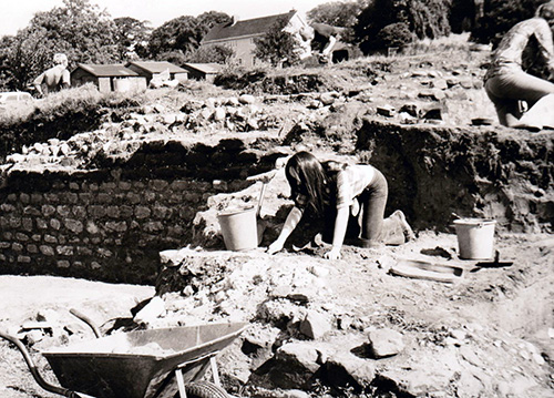 Wall- the Roman Letocetum